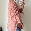 Anthropologie Popover Pink Combo Blouse Photo 2