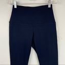 Lysse NWT  Sz XS Navy Blue High Waisted Ankle Leggings Shaping Photo 3