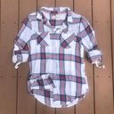 Thread and Supply White Flannel Shirt Photo 0