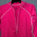 Nike  Pro Dri-Fit Pullover Half Zip Long Sleeve Running Shirt Size Medium Photo 4