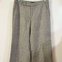 Ralph Lauren  Black Label Camel Hair Trousers Plaid Houndstooth Straight Wide Leg Photo 3