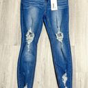 Cello Blue Distressed Denim Jeans  Photo 0