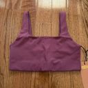 Girlfriend Collective NWT  Heat RIB Tommy Cropped Bra - red Photo 2