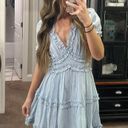 Blue Babydoll Dress Photo 1