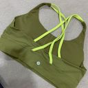 Lululemon Energy Long Line Sports Bra Sz 12 Photo 2