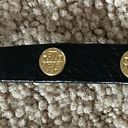 Tory Burch  Leather Wrap Bracelets In Gold & Black Bin 238 Photo 3