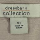 Dress Barn Collection Sleeveless Button Down Blouse Crystal Buttons Pink 10 Photo 9