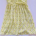 The Kooples  Anemone Chiffon Yellow Floral Sweetheart Bodice Mini Summer Dress Photo 4