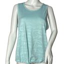 Avia  Women's Tank Top Green Tonal Animal Print  Sleeveless Scoop Neck Photo 0