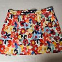 st. john's bay  XL Bright Floral Print Skort Mid Rise Photo 0