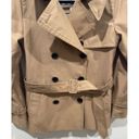 Coach Short Trench Tan Coat Photo 3