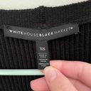 White House | Black Market  Black Wool Blend Sweater Bodycon Dress Size XS Photo 46