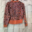 Joy Lab Cheetah Print Cropped Workout High Low Sweatshirt - Size XS Photo 5