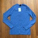 Lands'End LANDS’ END NWT Blue Cardigan Sweater S Photo 0