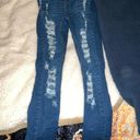 Pretty Little Thing High Waisted Distressed Jeans  Photo 0