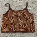 Cider LEOPARD KNIT TANK TOP Photo 4