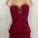 Ruby New. SKY dark red  mini dress. Normally $228 Photo 0