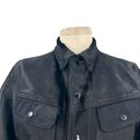 Ralph Lauren  Black Label Black Pony Calf Hair Cropped Vintage 90s Jacket Medium Photo 1