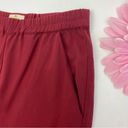 Marine layer  Allison High Rise Pant Cabernet Red Wine Photo 8