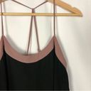 Naked Zebra  Black & Pink Trim Cami Tank Top M Photo 2