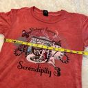 Serendipity  Burnout Short Sleeve T Shirt Size Medium but may fit like a small Photo 7