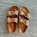 Birkenstock Brown Arizona Big Buckle Sandals 36 Photo 2