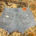 Levi's 501 High-Waisted Shorts Photo 2