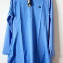 Adidas NWT  Women’s Long Sleeve Golf Dress with shorts Blue Small Photo 3