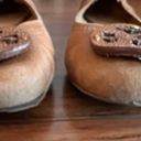 Tory Burch Minnie Leather Logo Travel Ballerina Flats Photo 1