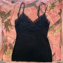 EXPRESS y2k vintage  black lace cami top Photo 4