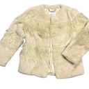 BCBGeneration FAUX FUR  IVORY JACKET COAT SIZE XS Photo 1