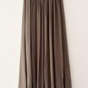 Jenny Yoo  Annabelle Convertible Bridesmaid Maxi Gown in Grey Olive Green | 6 Photo 0