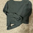 Lululemon Dark Green Long Sleeve Top Photo 3