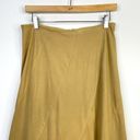 st. john's bay Vintage  Tan Faux Suede Chamois Maxi Skirt Western Boho Womens 6 M Photo 1