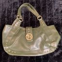 Tommy Hilfiger Vintage Y2K  Brown Western Early 2000s Shoulder Bag Purse Green Photo 0