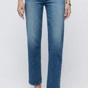 RE/DONE  70s Stove Pipe Hi-Rise Jeans Western Blue 27 NEW Photo 0