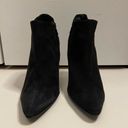 Ralph Lauren , black suede stiletto booties sz 9.5 Photo 1