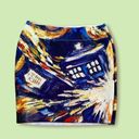 Hot Topic Exploding Van Gogh Tardis Skirt  Photo 0