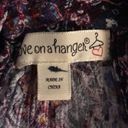 love on a hanger Macys  Cold Shoulder Bell Sleeve Top Multicolored Womens Medium Photo 5