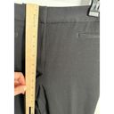 Liz Claiborne  Audra Womens Dress Pants Slacks Black Size 6 Petite Stretch Flat Photo 8