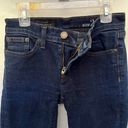 J.Crew  Toothpick Womens Crop Jeans Size 24 Dark Wash Low Rise Stretch Denim Photo 3