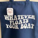 Handmade What Ever Floats Your Boat Tote Bag  Photo 1