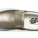 Vans  classic slip on muted metallic gold/true white womans 9.5 men’s 8 NWT Photo 3