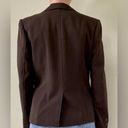 Rafaella  Women's Blazer‎ Jacket  Long Sleeve Brown Size 6p Photo 2