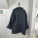 W By Worth Worth Reversible 100% Wool Plaid Coat Size S Photo 8