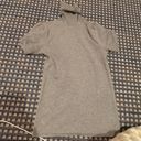 Gray turtleneck top short sleeves Photo 0