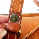 Patricia Nash  Avellino Brown Italian Leather Crossbody Messenger Purse FLAW Photo 6