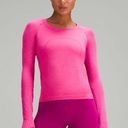 Lululemon Swiftly Tech Long Sleeve Race Length Sonic Pink Photo 2