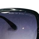 Marc by Marc Jacobs  Womens Sunglasses Square Frame Full Black Rim with Case Photo 8