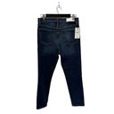 RE/DONE NWT  High Rise Ankle Crop Jeans Midnight Blue Size 29 Photo 3